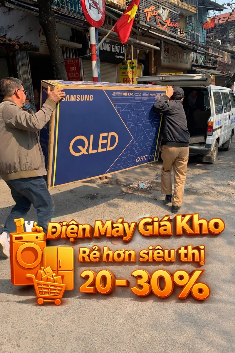 Tivi, Tủ Lạnh, Máy Giặt, Máy Sấy, Điều Hòa..đồ điện máy giá kho rẻ tại Hoàng Phát Store