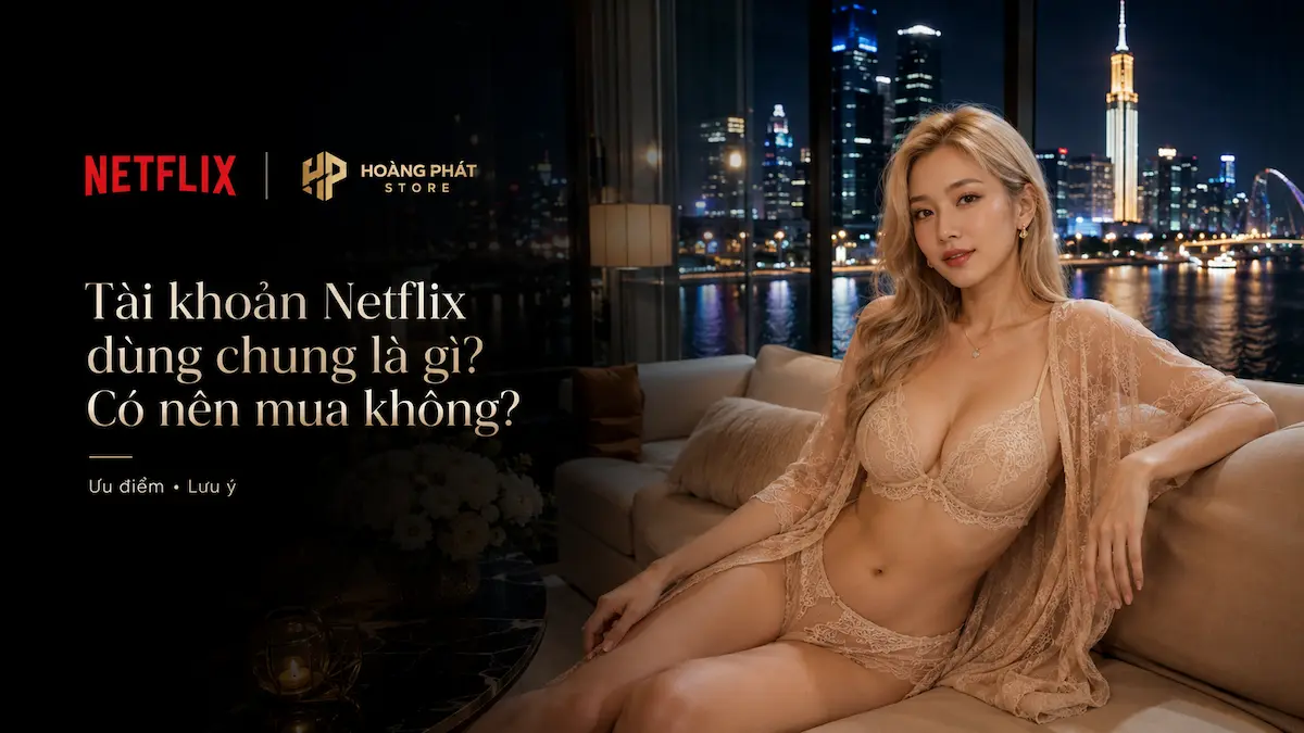 tài khoản netflix dùng chung có nên mua không