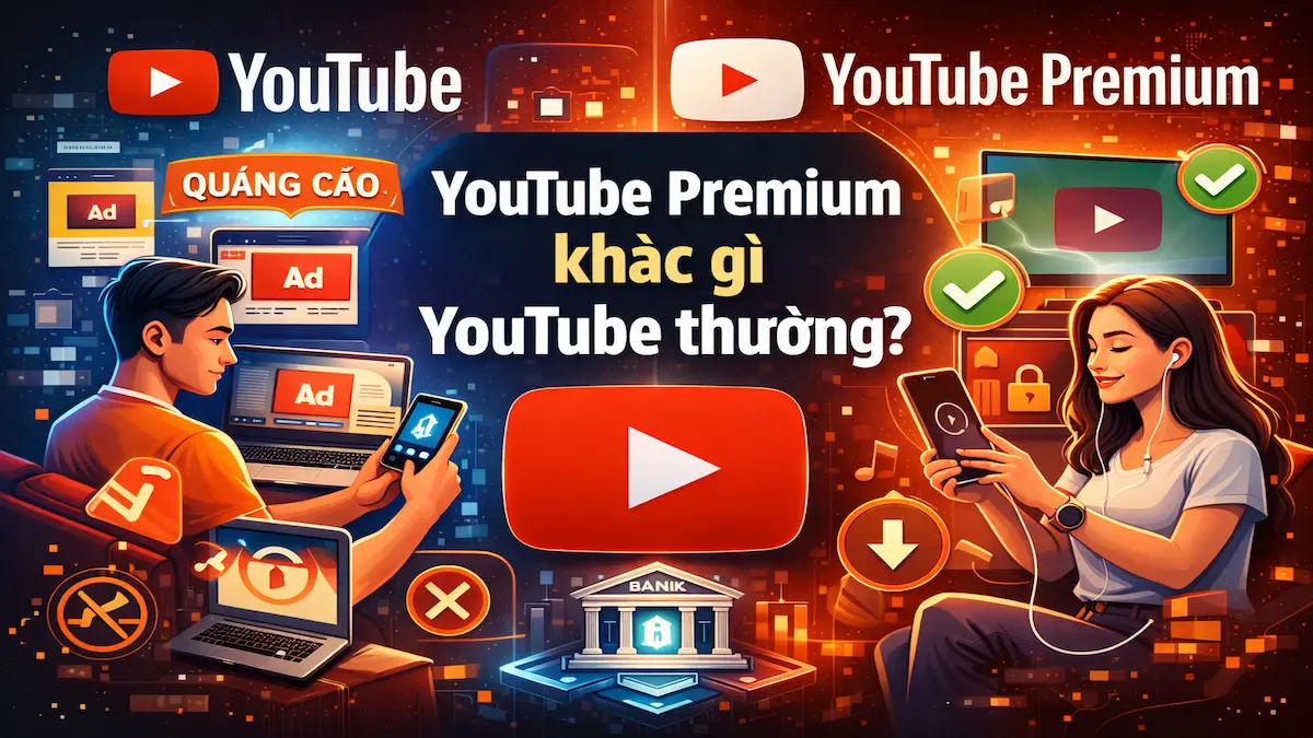 youtube premium khac gi youtube thuong