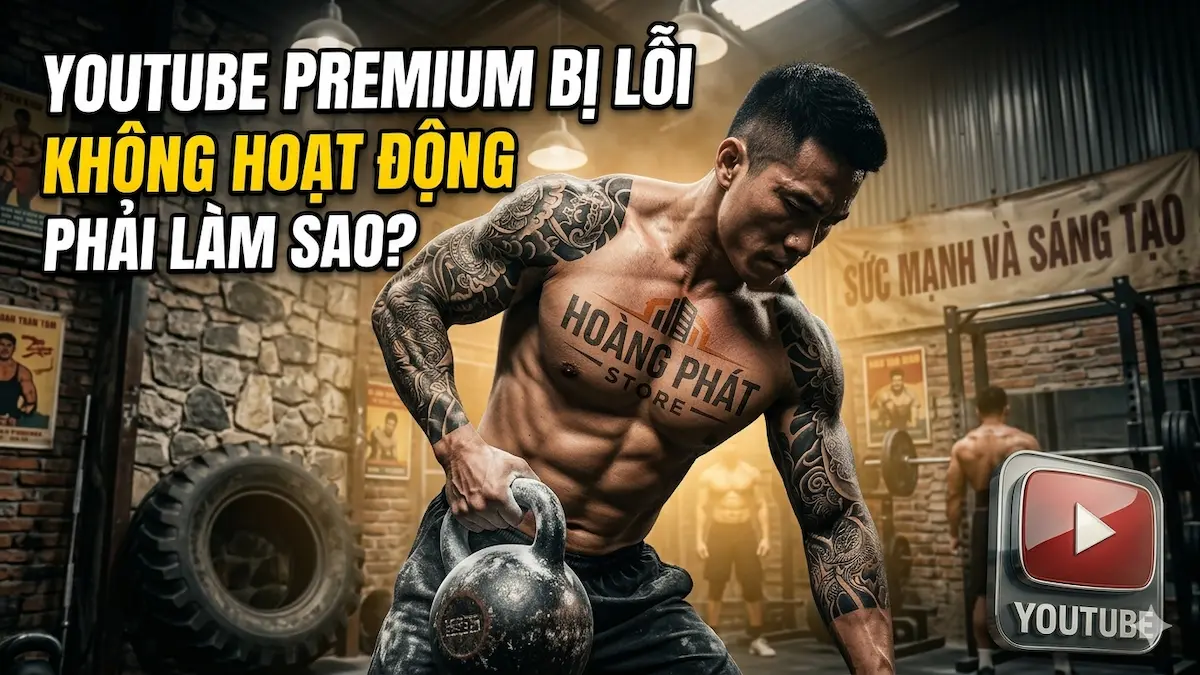 YouTube Premium bị lỗi không hoạt động