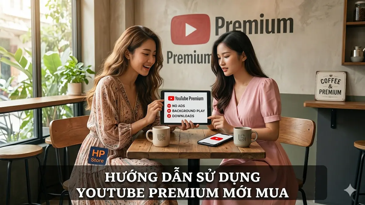 hướng dẫn sử dụng tài khoản youtube premium mới mua