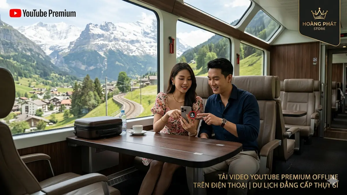 cách tải video offline youtube premium trên điện thoại