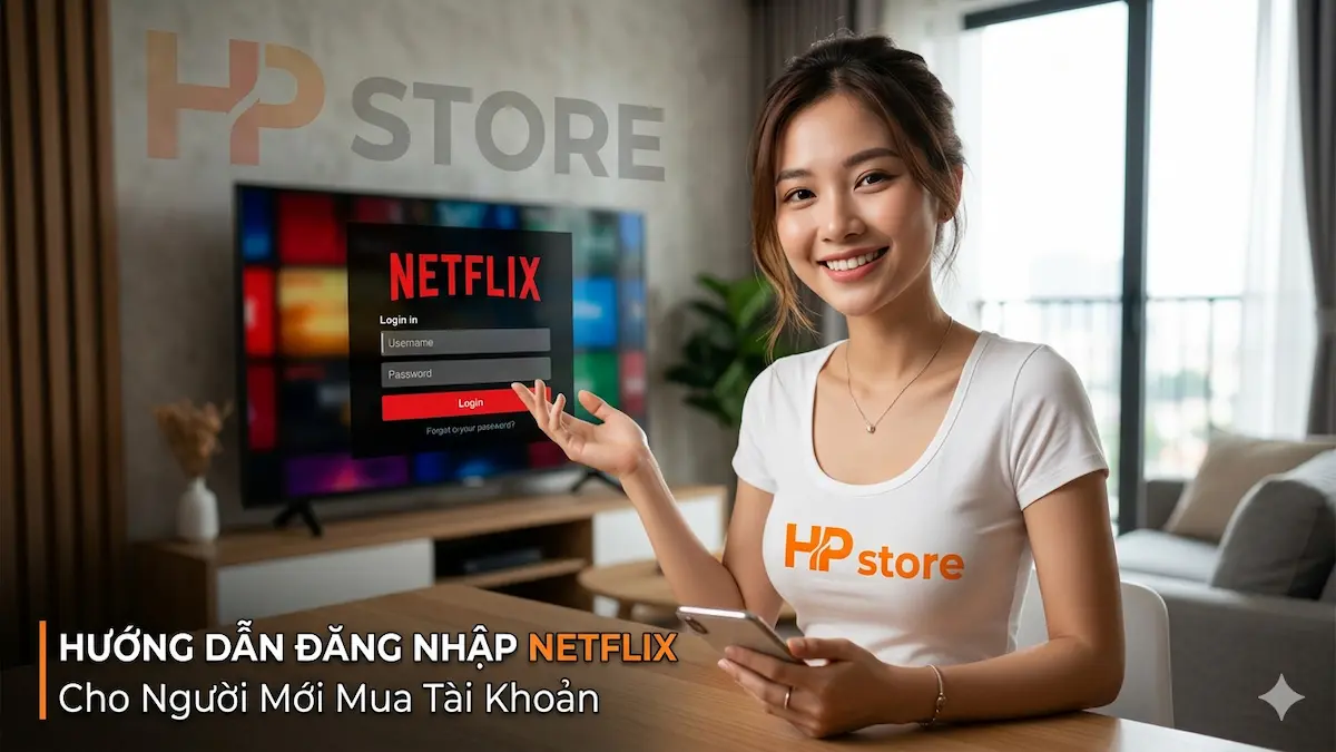 dang nhap tai khoan netflix moi mua