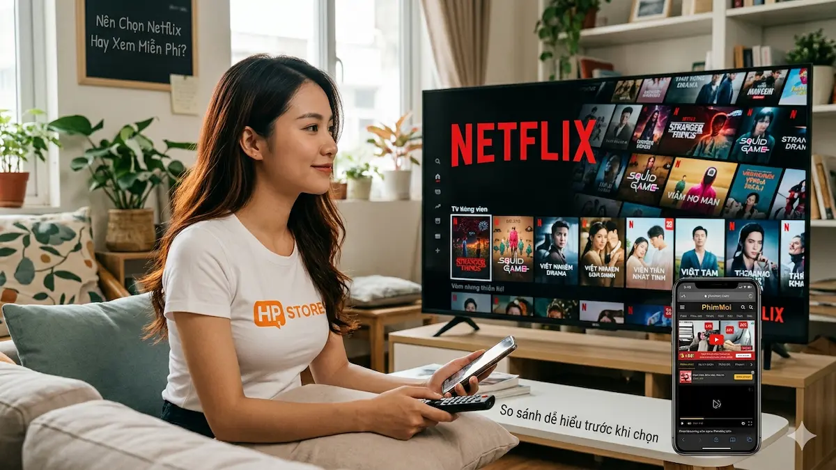 netflix khac gi so voi xem phim mien phi