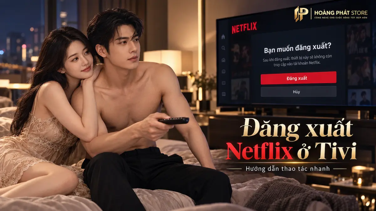 Cách đăng xuất Netflix trên TV trong 4 bước